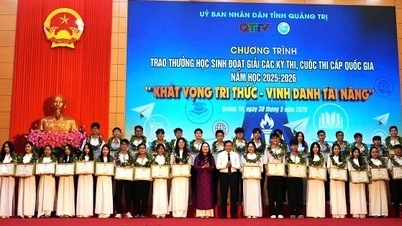 Quang Tri: Verbreitung des „Wissensstrebens“, Würdigung junger Talente.