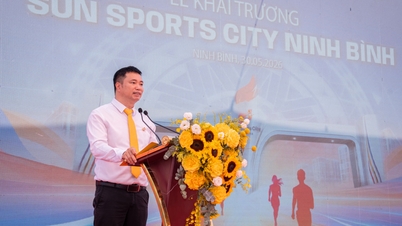 Ninh Binh secara resmi memiliki salah satu taman olahraga multiguna terbesar di Vietnam, yang diinvestasikan oleh Sun Group.