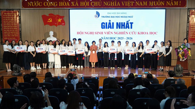 Universitatea de Limbi Străine Da Nang a acordat premii pentru aproape 50 de proiecte de cercetare științifică studențești.