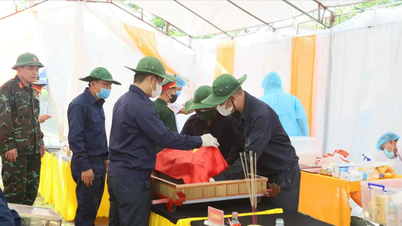 হা তিন: নিহত সৈন্যদের শনাক্ত করতে জৈবিক নমুনা সংগ্রহ।