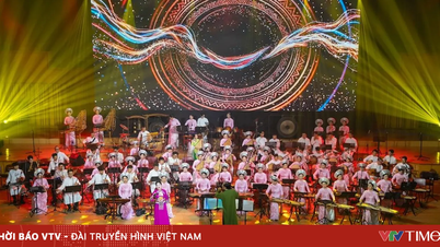 Konser "Suara Vietnam" - Orkestra Nasional Vietnam membangkitkan kebanggaan akan alat musik tradisional Vietnam.
