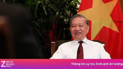 Setiausaha Agung dan Presiden To Lam memberikan temu bual kepada Reuters.