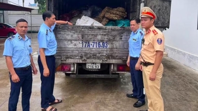 Authorities intercepted over 2 tons of foul-smelling pork fat that was about to be released onto the market.