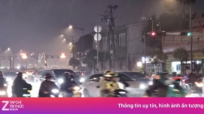 ホーチミン市では週末の夜、豪雨と雷雨に見舞われた。