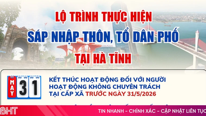 [Infographie] Feuille de route pour la fusion des villages et des zones résidentielles à Ha Tinh