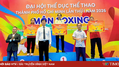 Cho Lon Ward zdobywa pierwsze miejsce w klasyfikacji generalnej boksu na Ho Chi Minh City Sports Festival 2026.