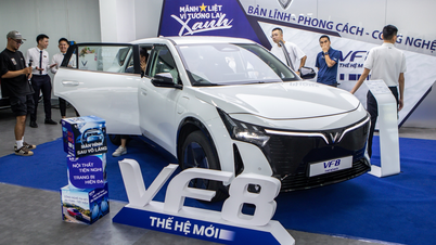 Vietnamese customers are rushing to place deposits on the new generation VF 8 before the promotional offer expires.