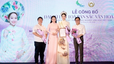 Hoa hậu Nguyễn Thị Mỹ Linh là Đại sứ lan tỏa bản sắc văn hóa Việt