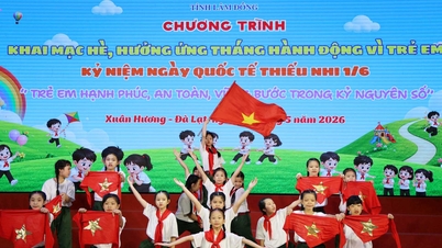 Nella provincia di Lam Dong, l'iniziativa "Estate 2026" viene lanciata in risposta al Mese d'azione per l'infanzia.