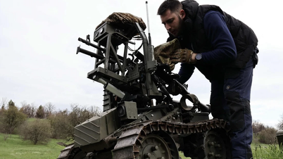 Ukraina memperoleh keunggulan di medan perang berkat robot, drone, dan tank yang dikendalikan dari jarak jauh.