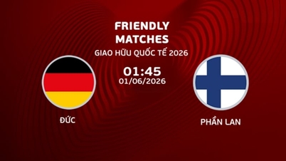 Présentation du match et couverture en direct du match amical Allemagne-Finlande du 1er juin 2026.