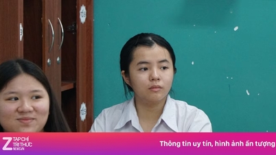 Una estudiante de Con Dao viaja más de 230 km hasta el continente para realizar el examen de ingreso al décimo grado.