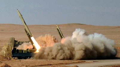 Iran attackerar en amerikansk militärbas i Kuwait mitt i eskalerande spänningar.
