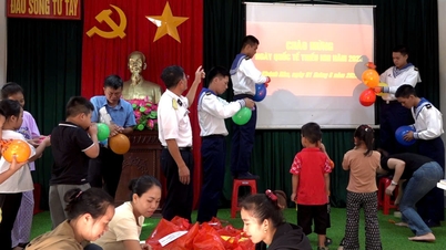 Trường Sa rộn ràng chuẩn bị Tết Thiếu nhi 1/5