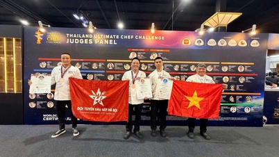 Un chef d'Hanoï remporte deux médailles de bronze au Thailand Ultimate Chef Challenge 2026.