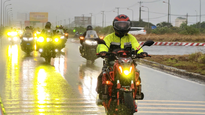 Asia Pacific Big Bike Festival ble avsluttet med en parade og et turnéarrangement for motorsyklister.