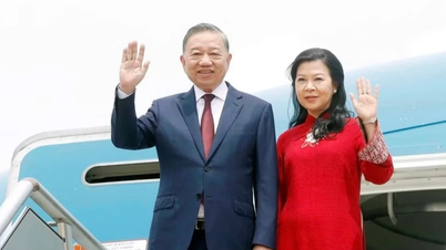 Le secrétaire général et président To Lam et son épouse entament leur visite aux Philippines.
