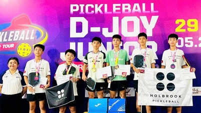 שחקן דא נאנג זוכה ב-3 מדליות בשלב 3 של מרוץ Pickleball D-Joy Junior Tour 2026