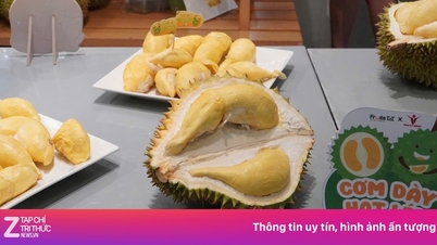 អាហារប៊ូហ្វេ​ផ្លែទុរេន​កំពុង​ក្លាយជា​ការចាប់អារម្មណ៍​យ៉ាងខ្លាំង​នៅ​ទីក្រុង​ហូជីមិញ។