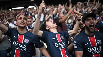 Nach dem Sieg von PSG im Champions-League-Finale nahm die Polizei hunderte randalierende Fans fest.