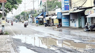 Městská část Long Thanh nadále naléhavě žádá investory projektu, aby urychleně řešili zhoršení stavu silnic způsobené výstavbou rychlostní silnice Bien Hoa - Vung Tau.