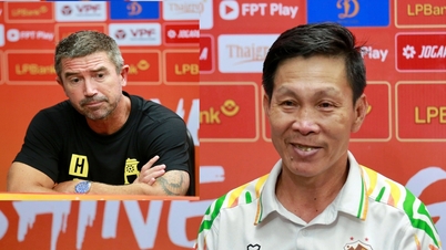 El entrenador Harry Kewell criticó a HAGL, y el entrenador Quang Trãi lo refutó sutilmente diciendo: "El Arsenal juega igual que nosotros".