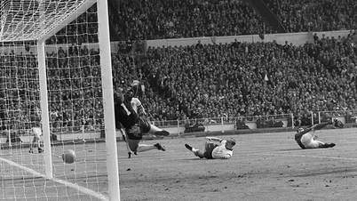 Historien om VM 1966: Spöket i ribban på Wembley Stadium.