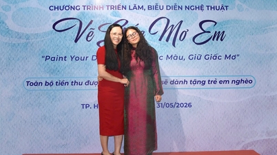 โครงการ "Drawing Your Dreams" ระดมทุนได้กว่า 100 ล้านดอง เพื่อช่วยเหลือเด็กด้อยโอกาสและเด็กกำพร้า