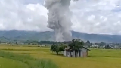 Eksplosjonslager i Myanmar drepte minst 55 mennesker.
