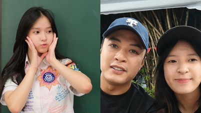 홍당 씨의 딸이 10학년 입학시험을 보고 있다.