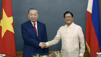Generální tajemník a prezident To Lam a prezident Filipín jednali.