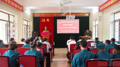 Das Militärkommando der Kupferschmelzanlage Lao Cai hat das Selbstverteidigungstraining für 2026 eröffnet.