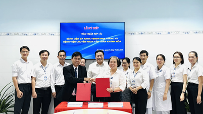 Yersin General Hospital Nha Trang og Khanh Hoa Psychiatric Hospital signerte en samarbeidsavtale.