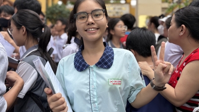 Ho Chi Minh-stad, eindexamen klas 10: Kandidaten prijzen de literatuurvragen omdat ze relevant zijn voor het dagelijks leven en hebben er vertrouwen in goede cijfers te halen.
