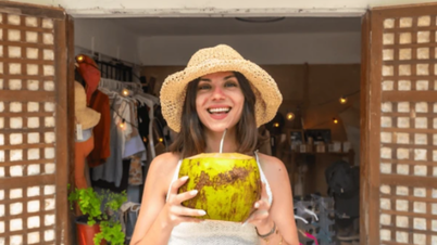 During peak hot weather, should you drink coconut water instead of regular water?