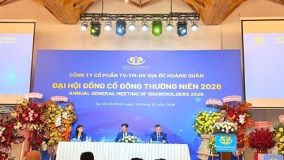 Hoang Quanin osakkeenomistajien kokous: Puheenjohtaja Truong Anh Tuan kertoo sitoutumisestaan ​​Hai Phat Investmentiin.