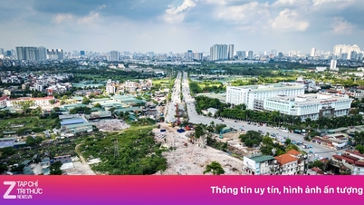 Pembersihan lahan untuk persimpangan Pham Tu - Xa La, yang menelan biaya 1,5 triliun VND, telah selesai.