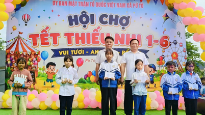Tổ chức Hội chợ Tết thiếu nhi cho trẻ em xã Pờ Tó