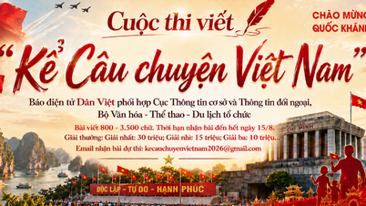 หนังสือพิมพ์ดานเวียดจัดประกวดเขียนเรื่องสั้น "บอกเล่าเรื่องราวของเวียดนาม" โดยมีรางวัลที่หนึ่งสูงถึง 30 ล้านดองเวียดนาม