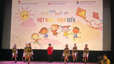 Åpningsseremoni for Vietnam-Sverige barnefilmuke
