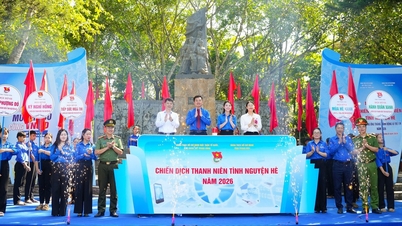 A União da Juventude da Frente da Pátria Vietnamita e outras organizações centrais lançaram a Campanha Verão Verde 2026.