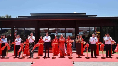 Da Nang'da sahil şeridinde Japon tarzında bir başka tatil köyü daha bulunmaktadır.