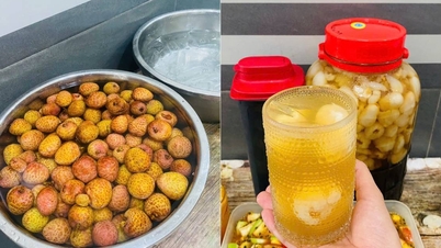 En dyktig mor deler en oppskrift på forfriskende litchi-te som holder seg sprø hele året.