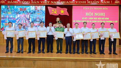 La province de Thanh Hoa fait le bilan d'une année de mise en œuvre du modèle de gouvernement local à deux niveaux.