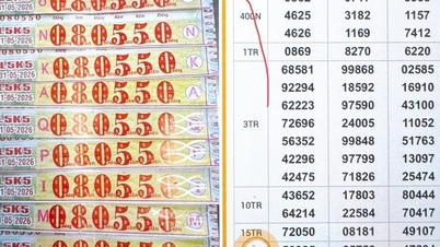 남베트남 복권: 6월 1일 오후, 3명의 잭팟 당첨자가 발표되었습니다.