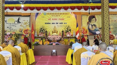 Le conseil exécutif de l'Association bouddhiste vietnamienne de la province de Son La a organisé la cérémonie d'ouverture de la retraite d'été.