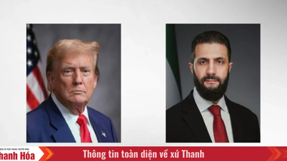 ناقش الرئيسان الأمريكي والسوري رفع العقوبات وإعادة إعمار سوريا.