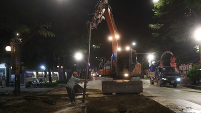 Hanoi sedang mempercepatkan kemajuan projek kawalan banjir di dalam bandar, dengan tujuan untuk persediaan bagi musim hujan 2026.