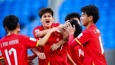 Video pertandingan sepak bola Vietnam U19 vs Timor Leste U19: Hat-trick yang mengesankan.