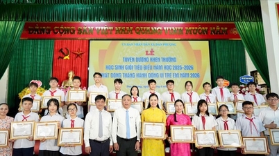 Xã Đan Phượng tuyên dương học sinh giỏi và phát động Tháng hành động vì trẻ em 2026